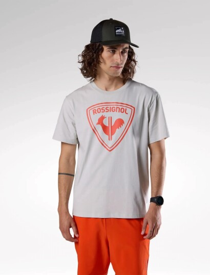 ROSSIGNOL Cliffside Tee Grey S ROSSIGNOL Cliffside Tee Grey S