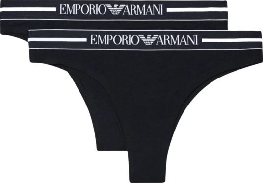 Emporio Armani Dame Undertøy Svart XL,