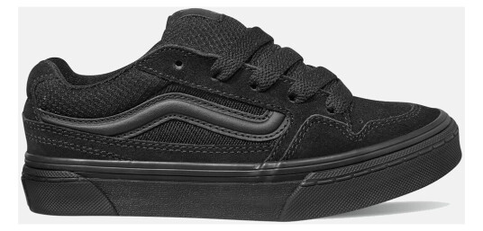 Vans Caldrone Suede/Mesh Black/Black 32 (Us 1.5) Sneakers