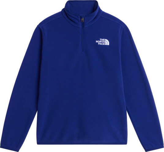 The North Face Teens" Glacier 1/4 Zip Pullover Bold Blue XS