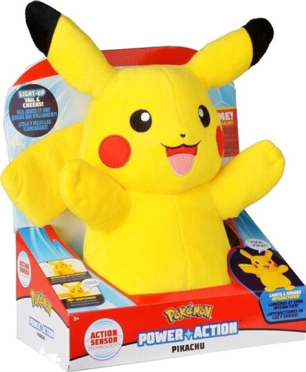 Pokémon Interaktiv Kosedyr 25 cm Pikachu Pokémon Interaktiv Kosedyr 25 cm Pikachu