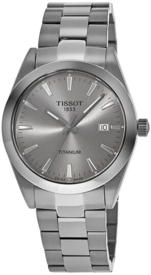Tissot Herreklokke T127.410.44.081.00 T Classic Grå/Titan Ø40 mm