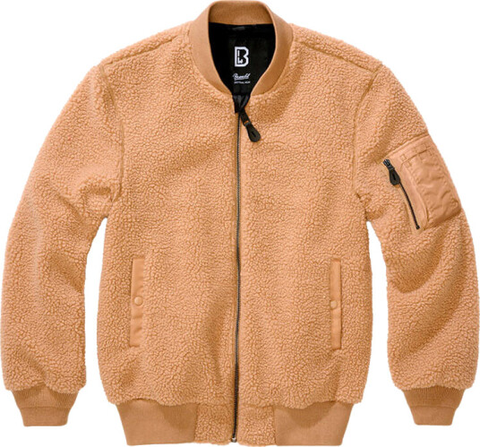 Brandit MA1 Sherpa Bomber Jacket Beige Brandit MA1 Sherpa Bomber Jacket Beige