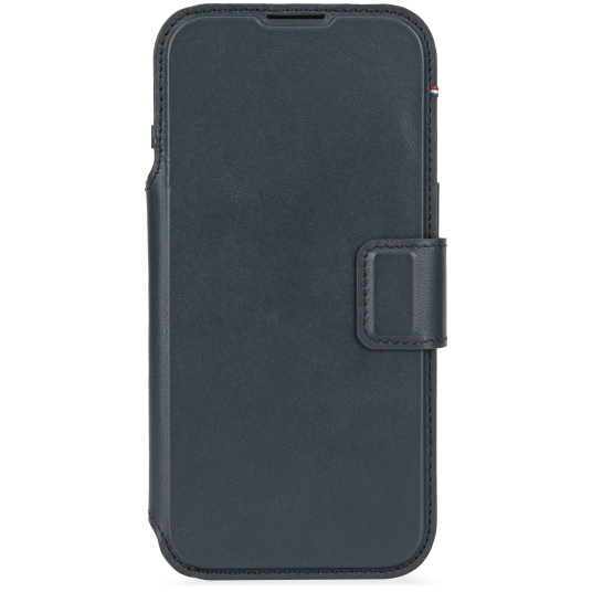 Decoded Skinnetui med Avtakbar Lommebok til iPhone 15/14/13 Navy MagSafe