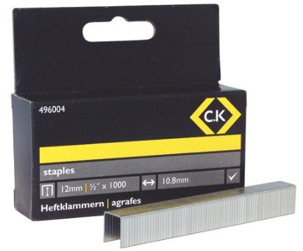 C.K Tools 496004 Pakke Med Stifter 1,2 Cm Festing 100