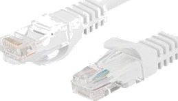 Lanberg En Pakke 10 Rj 45 Cat 6 Utp Hvit