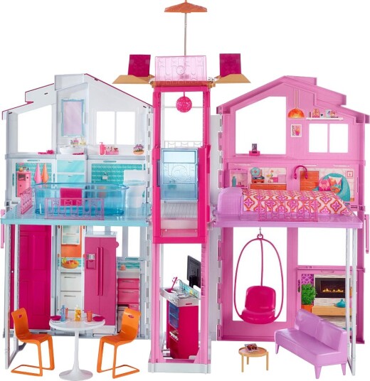 Barbie Malibu Townhouse Barbie Dollhouse Dly32