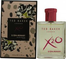 Ted Baker X20 Extraordinary for Women Eau de Toilette 100ml Spray Ted Baker X20 Extraordinary for Women Eau de Toilette 100ml Spray