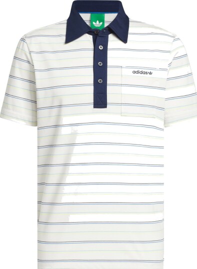 Adidas Golf Originals Originals Archive Stripe Polo Golf pologenser herre Cwhite Purlem Small