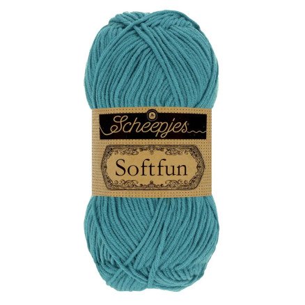 Scheepjes Softfun Garn Unicolor 2645 Tempo Scheepjes Softfun Garn Unicolor 2645 Tempo