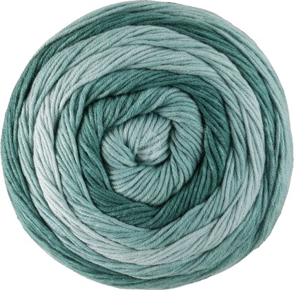 Lana Grossa Gomitolo Tono Garn 1034 Petrol green / Sage green / Grey green