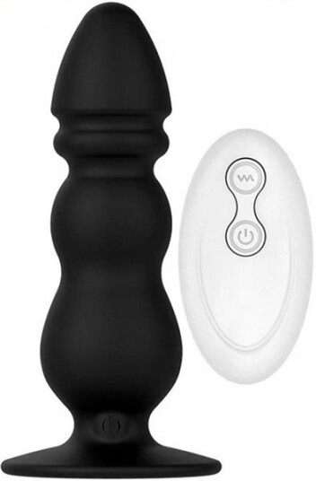The Red Vibrating Shock Plug 13cm