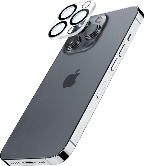 Cellularline Camera Lens Protection iPhone 16 Pro / Max Clear