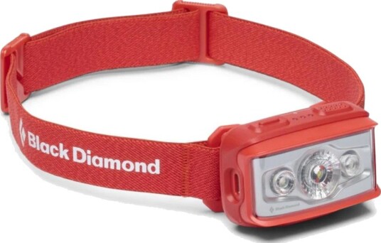 Black Diamond Storm 550 Lumen Hodelykt med USB-C Lading og Vanntett Design