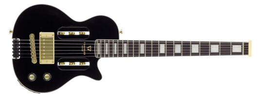 Traveler Guitar EG-1 Custom V2 Gloss Svart Traveler Guitar EG-1 Custom V2 Gloss Svart