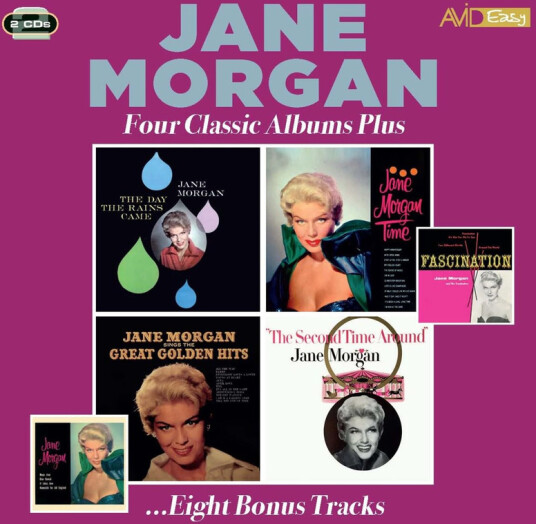 Jane Morgan Four Classic Albums Plus CD
