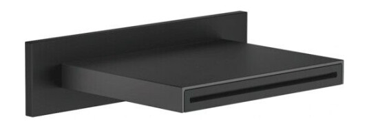 Dornbracht Water Sheet badekartut, matt sort