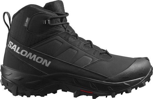 Salomon Men's Crosstrak Waterproof Black/Black/Asphalt Black / Black / Asphalt 46 2/3 Salomon Men's Crosstrak Waterproof Black/Black/Asphalt Black / Black / Asphalt 46 2/3