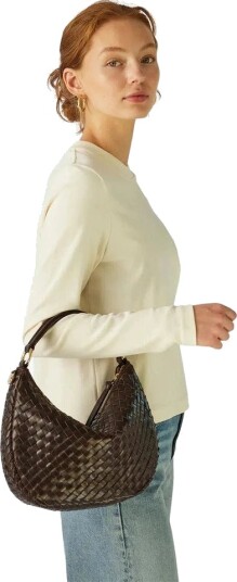 Adax Salerno Skulderveske Marlin Dark Brown Adax Salerno Skulderveske Marlin Dark Brown