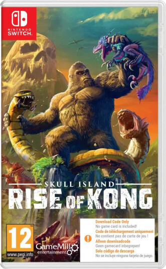 Skull Island Rise of Kong Nintendo Switch Spill Digital kode i eske