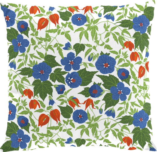 Arvidssons Textil Husknuten putetrekk 47x47 cm Blå