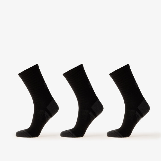 UA Performance Tech 3pk Crew, Black Svart Large UA Performance Tech 3pk Crew, Black Svart Large