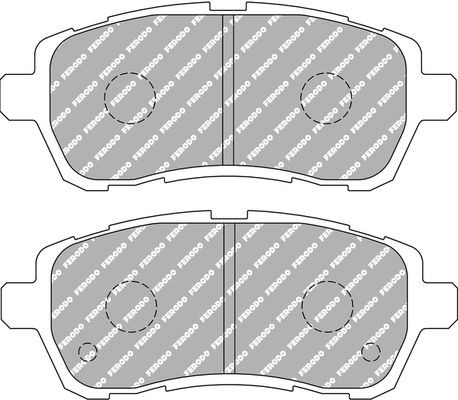 Bremseklosser FERODO RACING FCP4426H Bremseklosser FERODO RACING FCP4426H