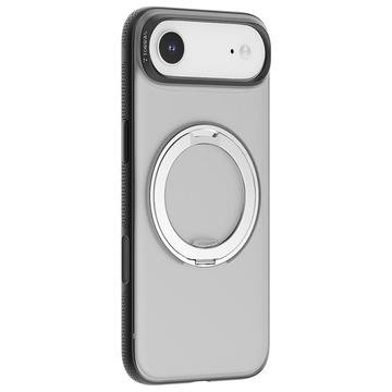 Torras iPhone Air O Fitness deksel med 360 kickstand   MagSafe kompatibel   Svart