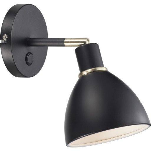Nordlux Ray vegglampe - Svart