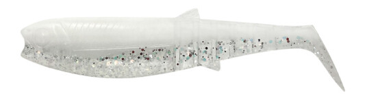 Gear Savage Gear Cannibal Shad White Flash