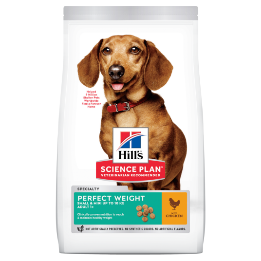 Hill´S Dog Ad Per Weig S&M Chi 1.5Kg