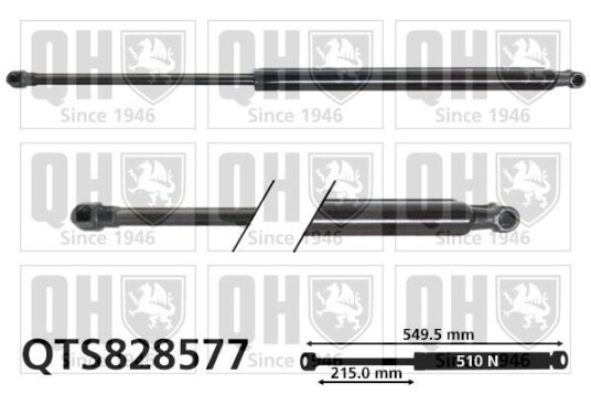 Baklukedemper QUINTON HAZELL QTS828577