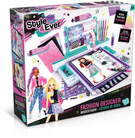 Style 4 Ever Motestudio hobbysett designe antrekk til papirmodellene
