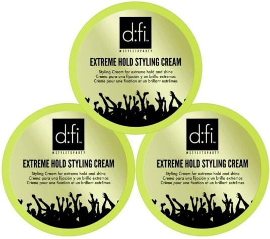 D:fi Extreme Hold Styling Cream 75g 3-pack D:fi Extreme Hold Styling Cream 75g 3-pack