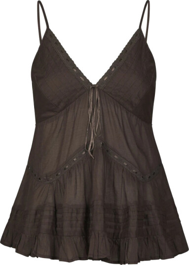 Neo Noir Dame Topper Brun M,