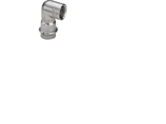 Viega Inox Vinkel 90 Grader 1"X28 Mminox Af Rustfri Stålmuffe/Muffe Sc-Contur