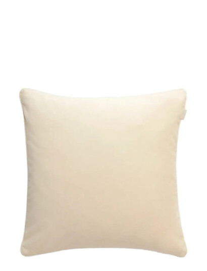 GANT Velvet Cushion - Cream - 50X50