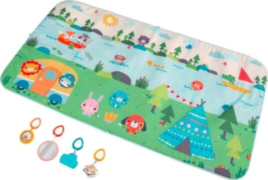 Fisher-Price Ekstra Stort Leketeppe For Barn 60x95 cm Grønn