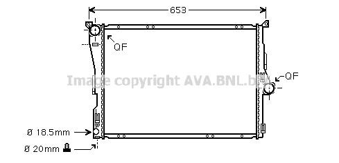 Radiator AVA Clever Choice BWA2291 Radiator AVA Clever Choice BWA2291