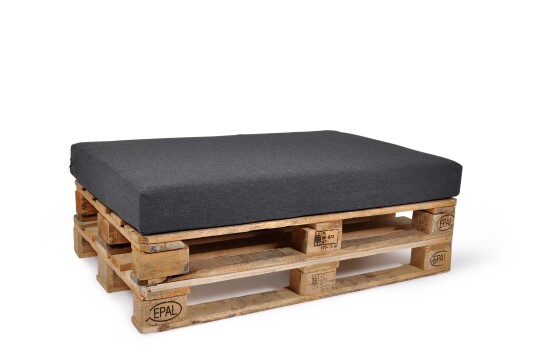 Fritab Palle sittepute Skifer 120 x 80 cm Grå