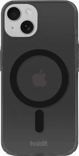 Holdit Transparent Case Magsafe Cpt. iPhone 15/14/13 BLACK