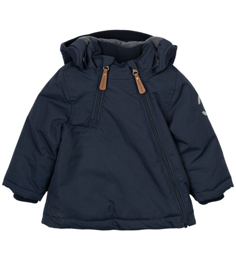 mikk-line Nylon Baby Jacket Solid Navy 74 mikk-line Nylon Baby Jacket Solid Navy 74