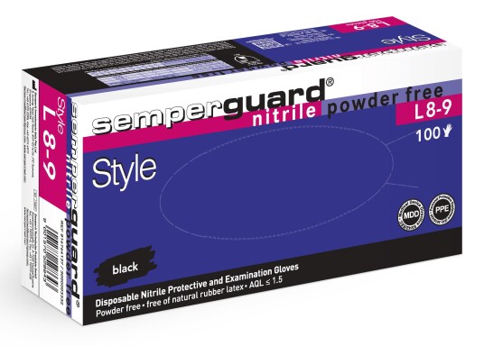 Semperguard Style M7 8 Engangshanske 100 stk M Klær Semperguard Style M7 8 Engangshanske 100 stk M Klær
