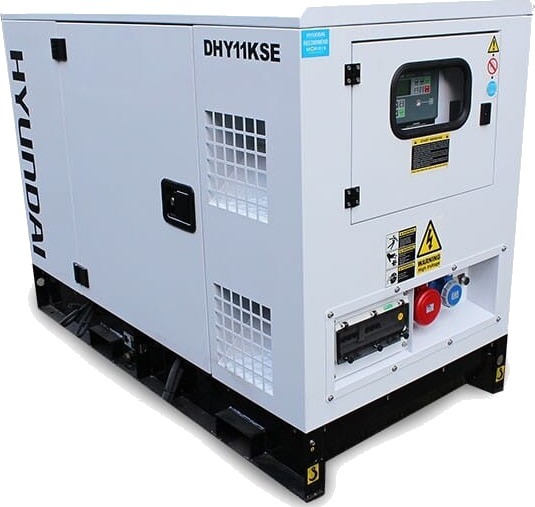 Hyundai Dieselaggregat DHY11KSEm 11kva 1 fas