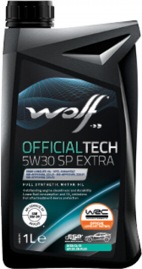 Motorolje WOLF OFFICIALTECH 5W30 C3 SP EXTRA 1L