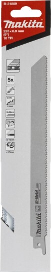 Makita B-31859 Bajonettsagblad - 205mm - 5 stk (Bimetall)
