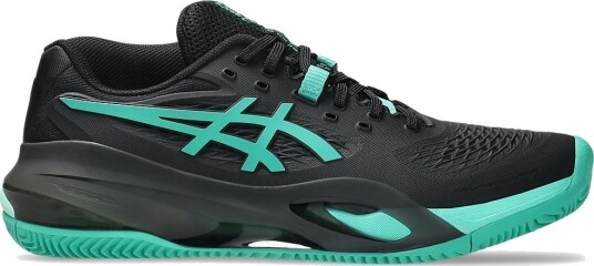 Asics Gel Resolution X Clay Tennis og padelsko herre Black/Aurora Green 44
