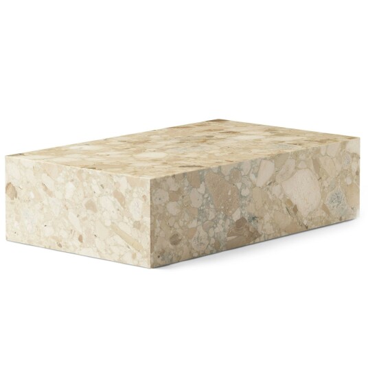 Audo Copenhagen Plinth Low Sand Kunis Breccia