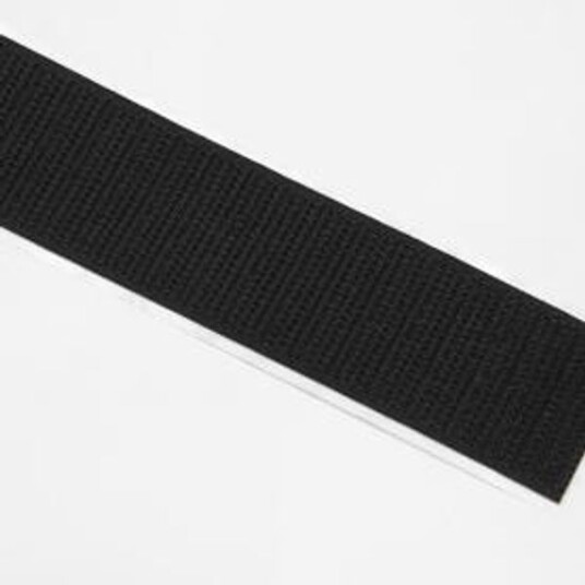 BORRELÅS 100 MM KROK M/LIM SVART PS30