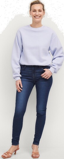 Levi's - Jeans 720 High-Rise Super Skinny - Blå